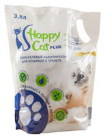 Силикагелевый наполнитель HAPPY CAT  3.8 л 