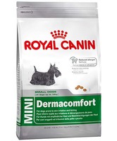 Роял канин сухой корм MINI Dermacomfort 3 kg для собак мелких пород с чувствительной кожей (3916)