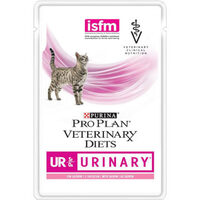Проплан паучи д/кошек при мочекаменной болезни VETERINARY DIETS UR URINARY (лосось), 85 гр.