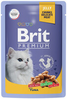 Brit Premium Влажный корм для кошек с Тунцом в желе (85 г)0154