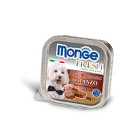 Влажный корм MONGE DOG 100г консервы для собак паштет Говядина (3079)