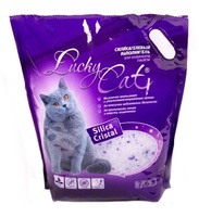 Силикагелевый наполнитель Lucky Cat 7.6 л.