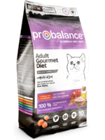 КОРМ ДЛЯ КОШЕК ПРОБАЛАНС ГУРМЕТ ДИЕТ ГОВЯДИНА ЯГНЕНОК 8КГ