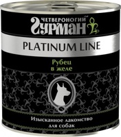 Четвероногий гурман Platinum line Рубец говяжий в желе 240 гр. 