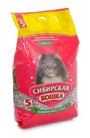 Впитвывающий наполнитель Сибирская кошка Комфорт, 5л