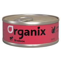 Organix влажный корм 100г консервы для кошек Ягненок