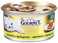 Gourmet Gold Террин с кроликом по французски, паштет 85 г 6271