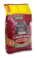 Впитвывающий наполнитель Сибирская кошка Универсал, 5л