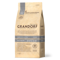 Сухой корм GRANDORF Rabbit & Brown Rice Adult Sterilised 400гр- кролик с бурым рисом для взрослых стерилизованных кошек 1400