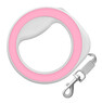 Поводок-рулетка для собак WAUDOG R-leash, круглая, XS-M, до 40 кг, 2,9 м, розовая