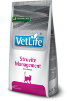 Vet Life Cat сухой корм 400гр Struvite Management для кошек профилактика  рецидивов МКБ (2554)