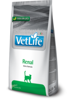 Vet Life Cat сухой корм 2кг Renal  диета для кошек при почечной недостаточности (5302)
