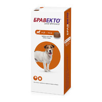 Бравекто, для собак 4.5- 10 кг, таблетка, 250 мг