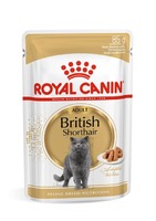 Роял канин влажный корм British Shorthair Adult для британцев пауч 85 g Соус (1257)