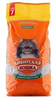 Впитвывающий наполнитель Сибирская кошка Бюджет, 7л