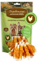 Деревенские Лакомства для собак мини-пород: палочки куриные (1496)