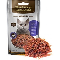 Деревенские Лакомства Соломка Утиная нежная для кошек, уп. 50 гр. (1355)