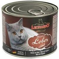 Leonardo влажный корм для кошек Сочный ливер (консерва), 200 г, 756138