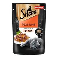 SHEBA (Шеба) ломтики в желе, Телятина 75 г, пауч, 0727