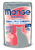 Влажный корм MONGE CAT NATURAL 80г для кошек Тунец, Курица,Креветки желе пауч (7764)