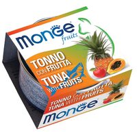 Влажный корм MONGE FRUT CAT 80г для кошек Тунец с фруктами (3314)