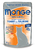 Влажный корм MONGE CAT NATURAL 80г для кошек Тунец, Лосось в желе пауч (6897)