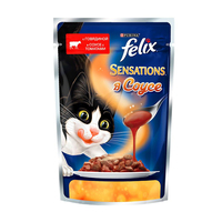 Felix Аппетитные кусочки Говядина томат в соусе 85 гр.