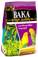 Вака High Quality корм для волнистых попугаев, 500 гр. (4634)